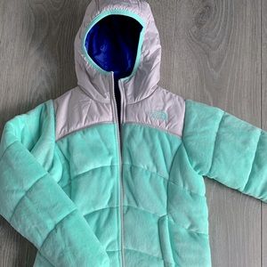 TNF big girls jackets